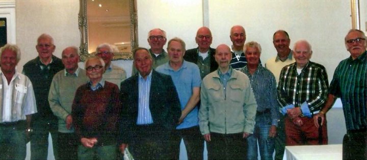 Pilton School Reunion (1945-55) in May 2016 : The Men