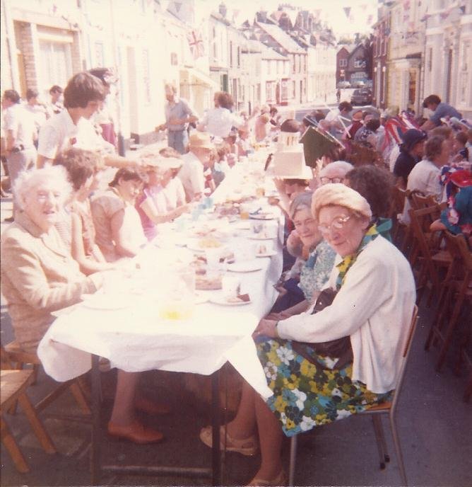 Tea Party for the Royal Wedding in 1981