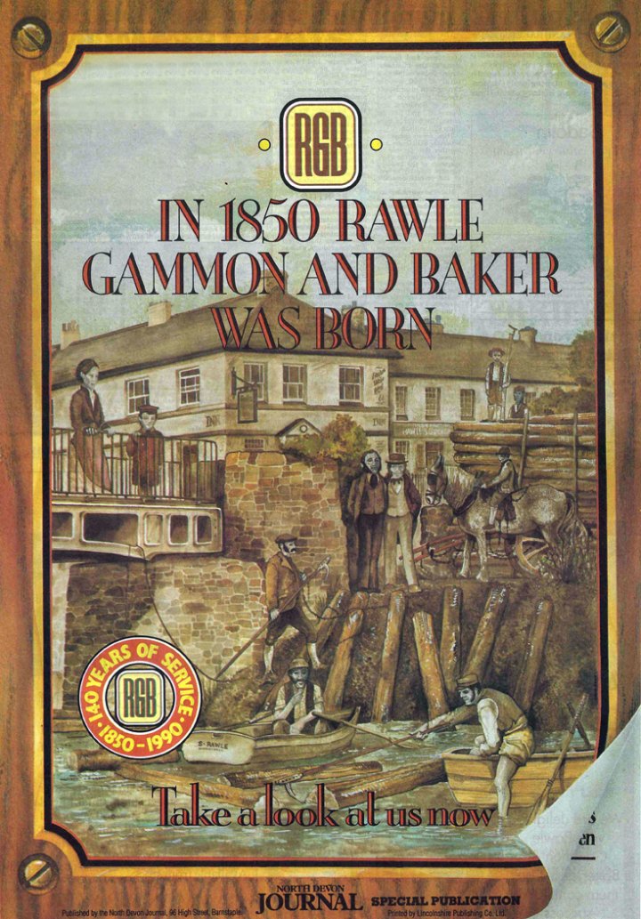 Rawle, Gammon and Baker - 140 years old in 1990