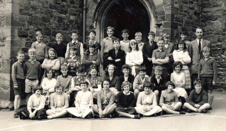 Pilton Junior School Top Class in 1963-64