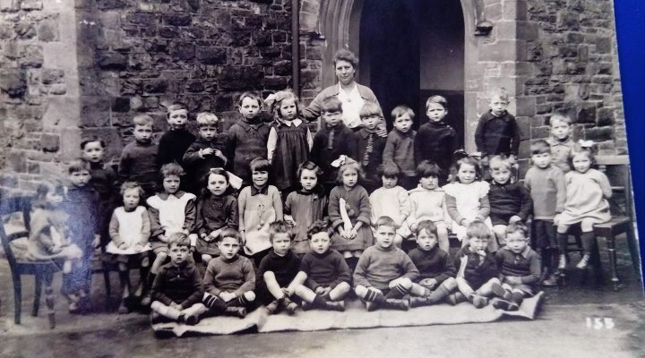 The Pilton School in about 1923