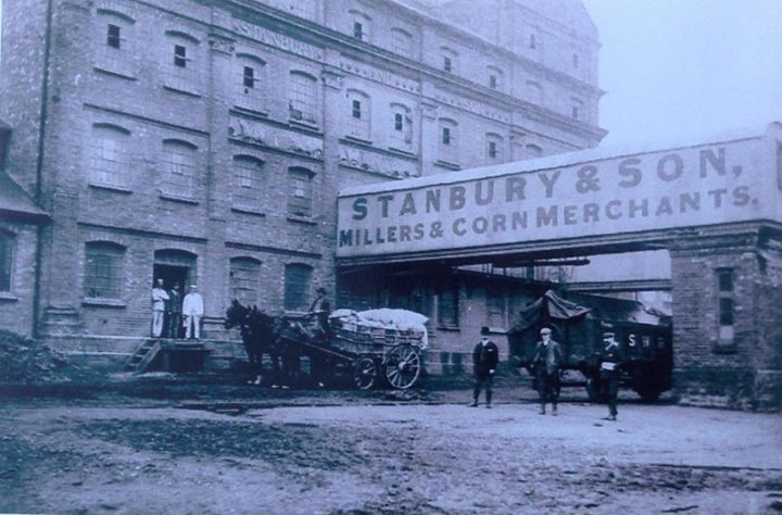 Stanbury & Sons Victoria Flour Mill on Rolle Quay