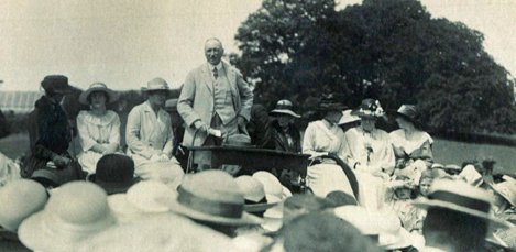 Conservative Party Fete in the Grounds of Pilton House