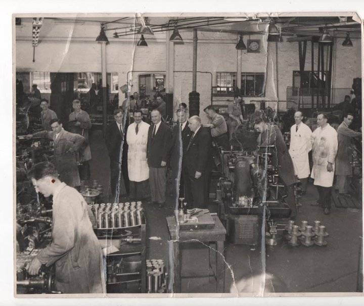 Hobarts Lion Works, Bradiford around 1950