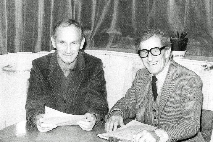 Churchwardens of St Mary's Church, Pilton, in 1986