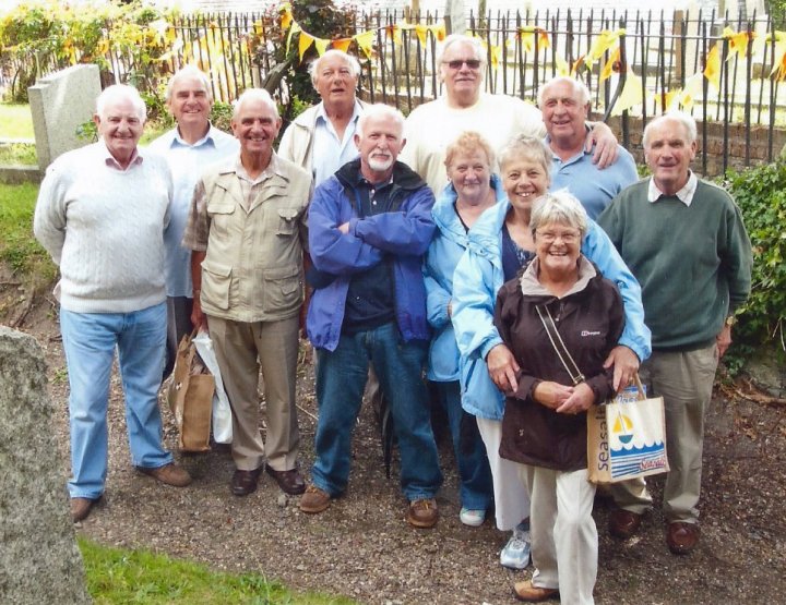 Gathering of Pilton Residents and Former Residents at Pilton Green Man Festival in 2011