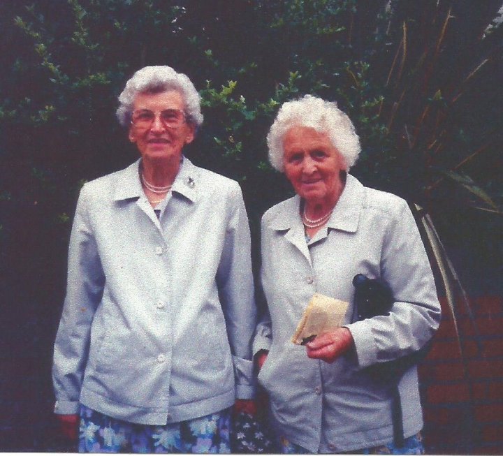 Hilda Squire and Victoria Blake of The Rock, Pilton