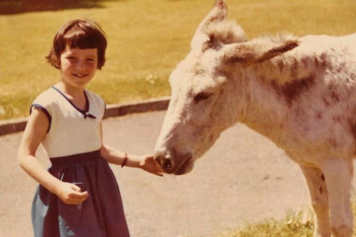 Patsy Brown at Pilton Infants' School in the early 1960s