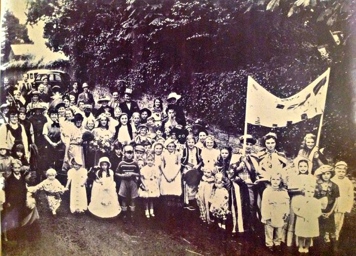 VE Day Party in Bradiford, May 1945
