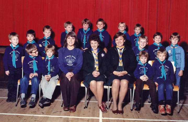 12th North Devon Beavers at Christmas 1983