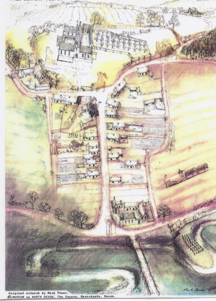 Pilton Street in 14th Century by Mark Power