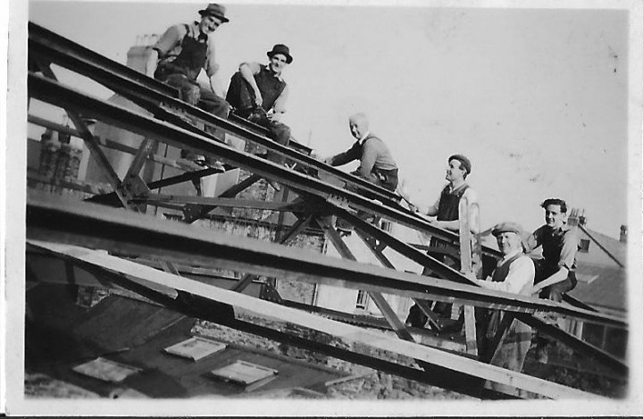 Hobbs and Smith Men at Work in 1960s