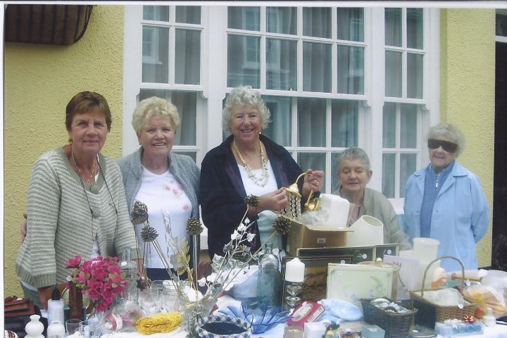 Pilton Women's Institute Stall at Pilton Festival