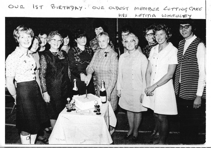 Pilton WI First Birthday
