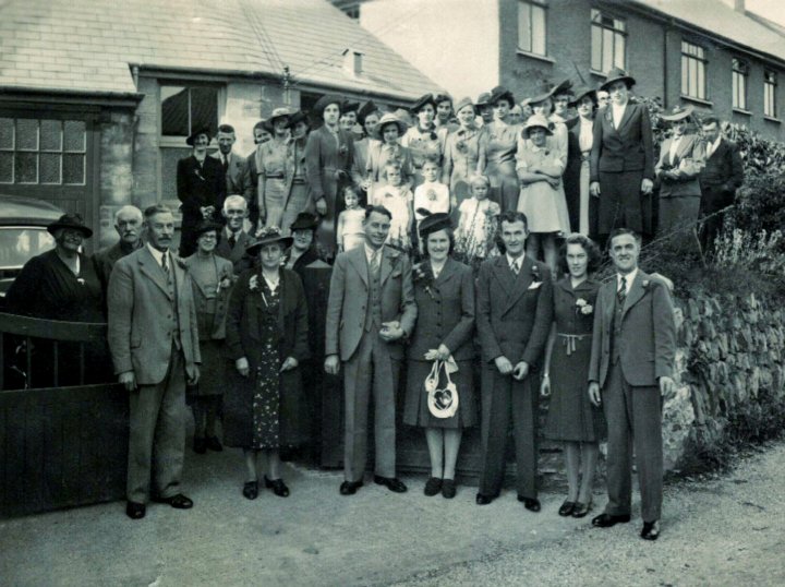 The Wedding Reception of Alfred Martin Brown and Mary Margarite Harper on 17th September 1941